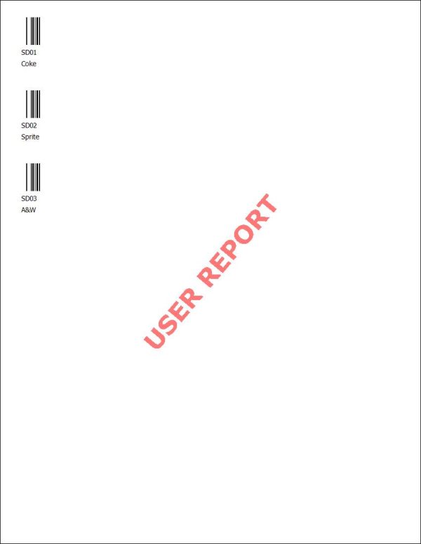 AutoCount POS Barcode | Report Template