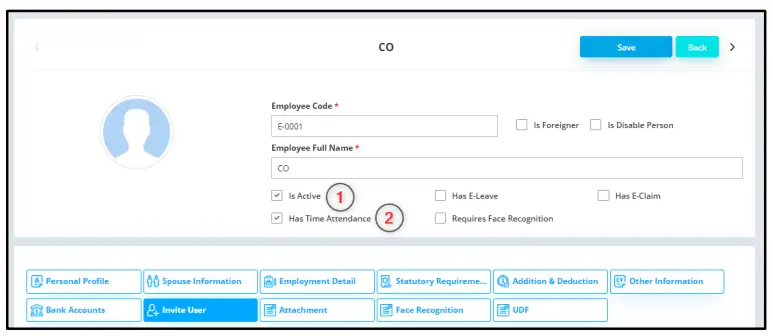 AutoCount HRMS: Enable time attendance in AutoCount Payroll 2