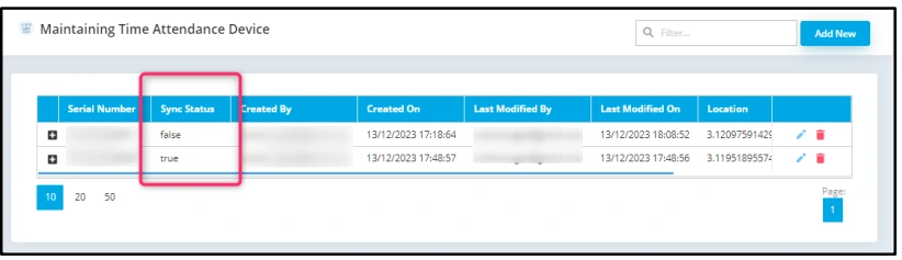AutoCount HRMS: Check sync status
