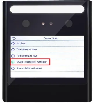 AutoCount HRMS: Save on successful verification