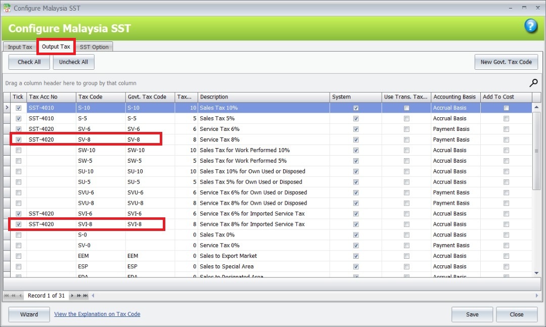 example autocount tax