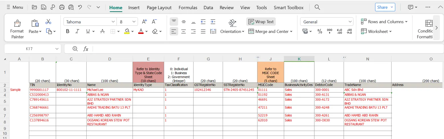 AutoCount E-invoice Guide: Import with Excel