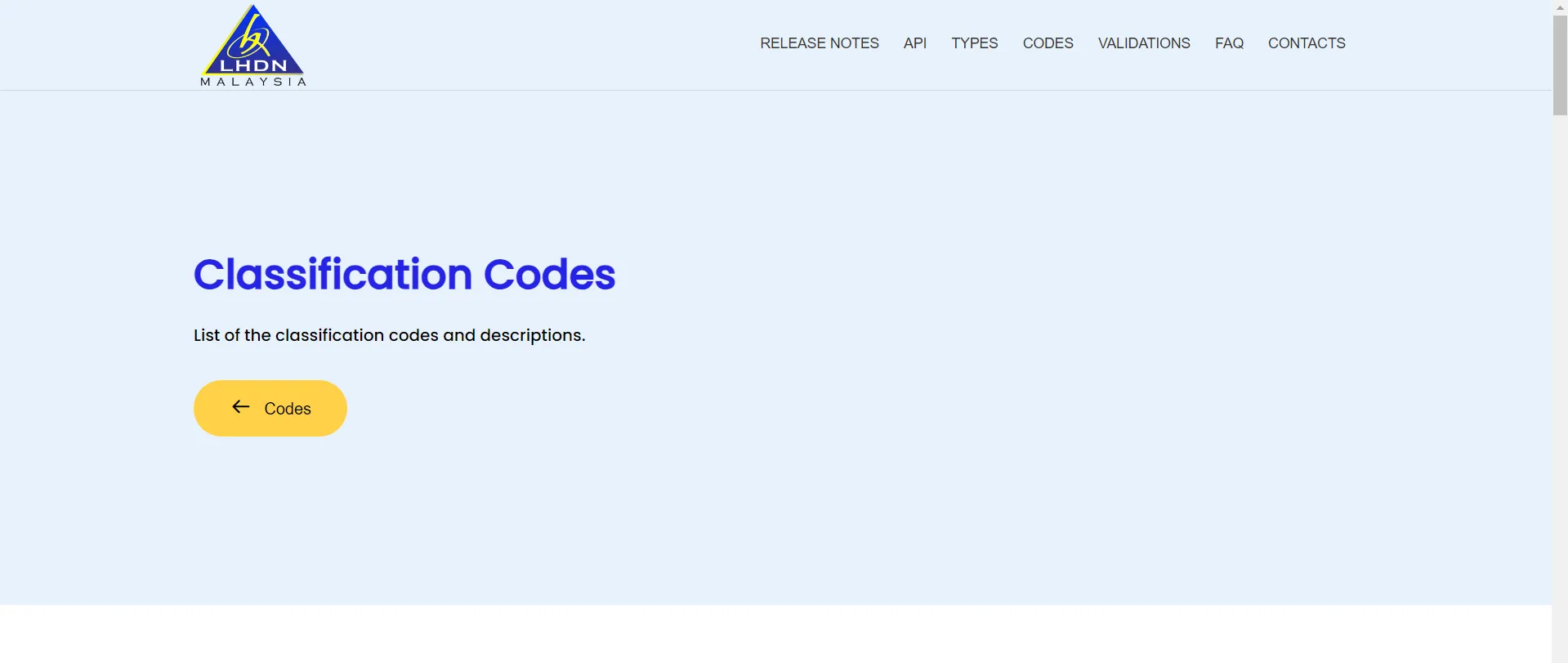 AutoCount E-invoice Guide: Update data classification code