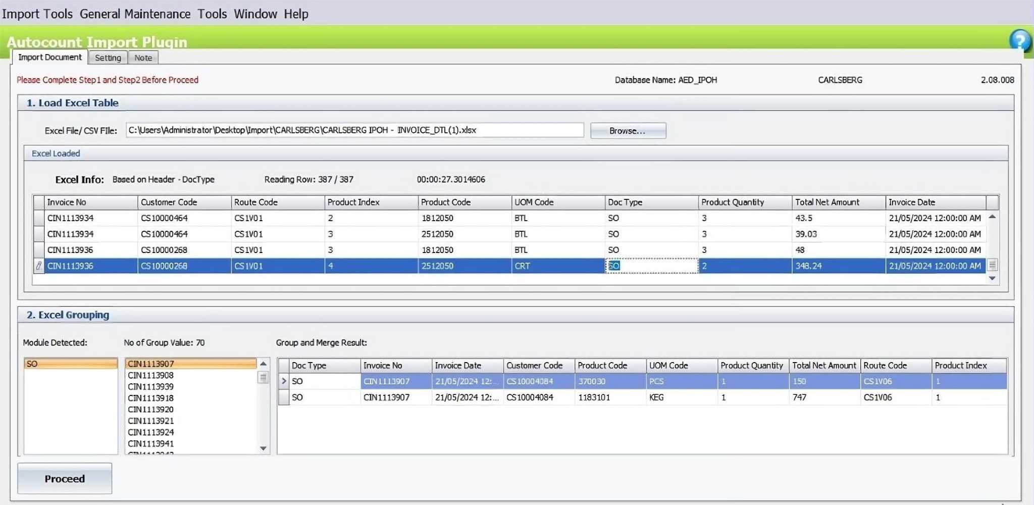 AutoCount Import Data for SME Accounting