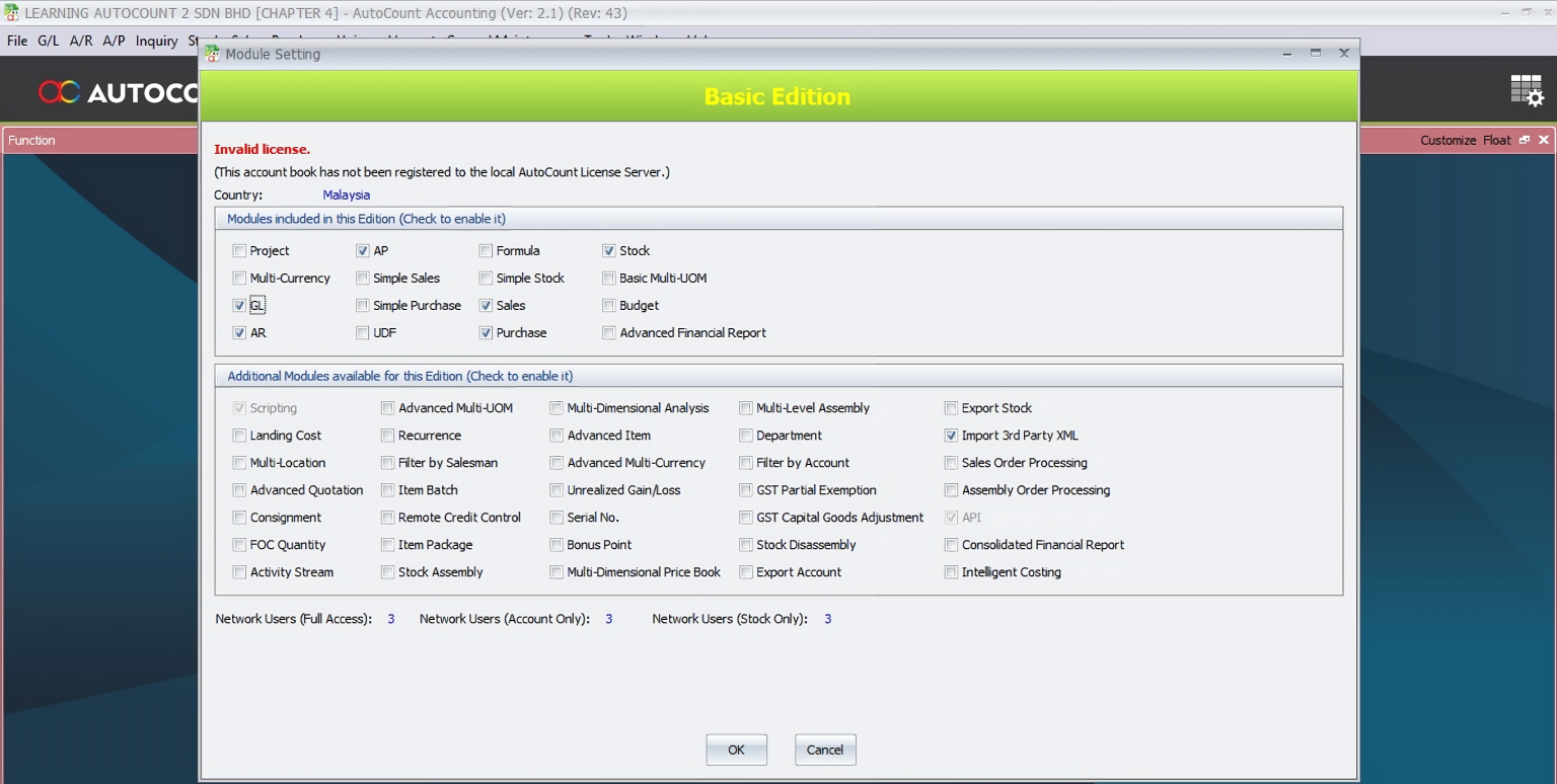 AutoCount Import Data for SME Accounting
