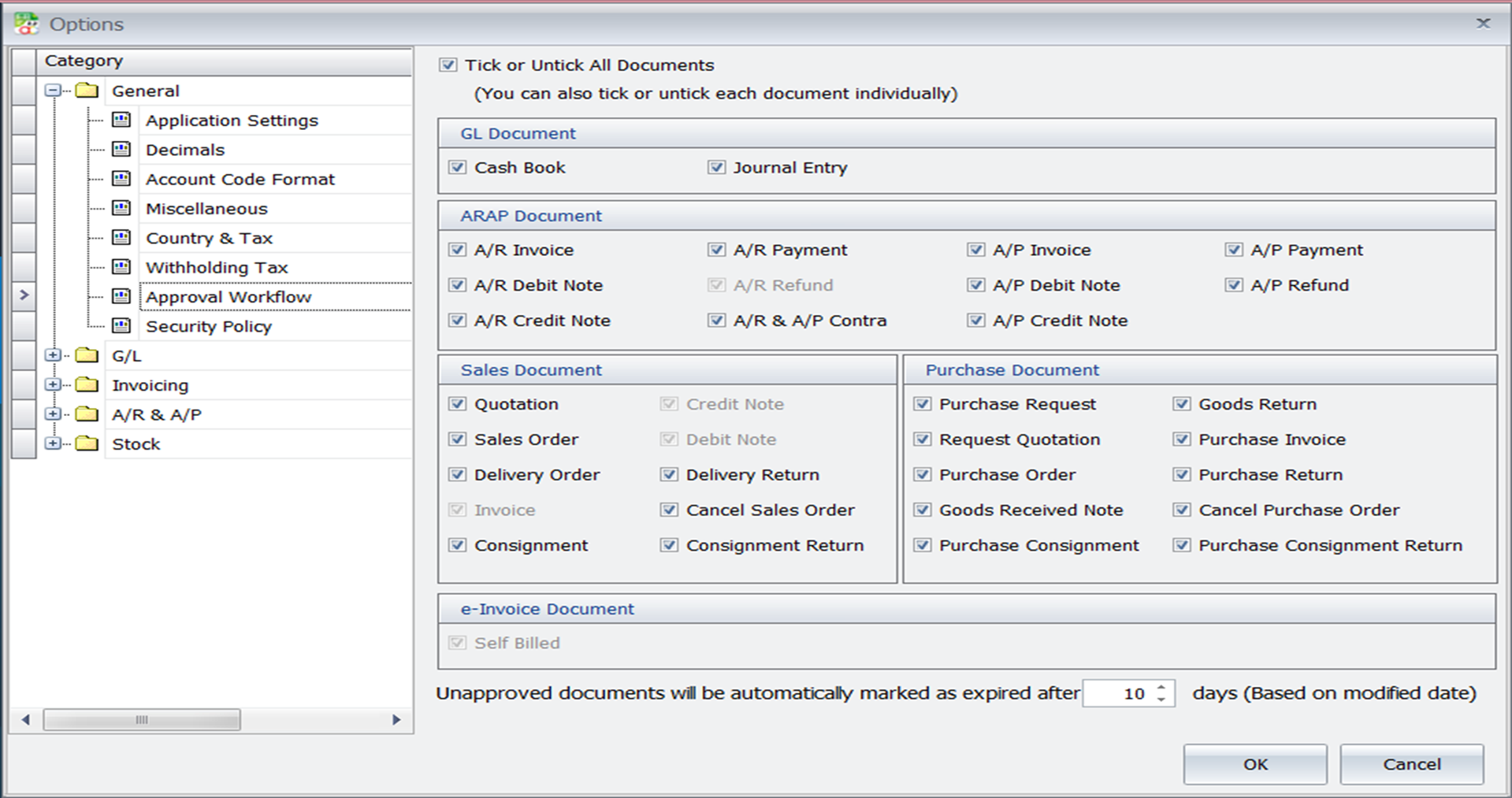 New Approval Process