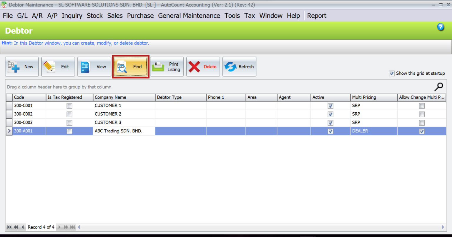 AutoCount Advanced Credit Control | AutoCount Accounting