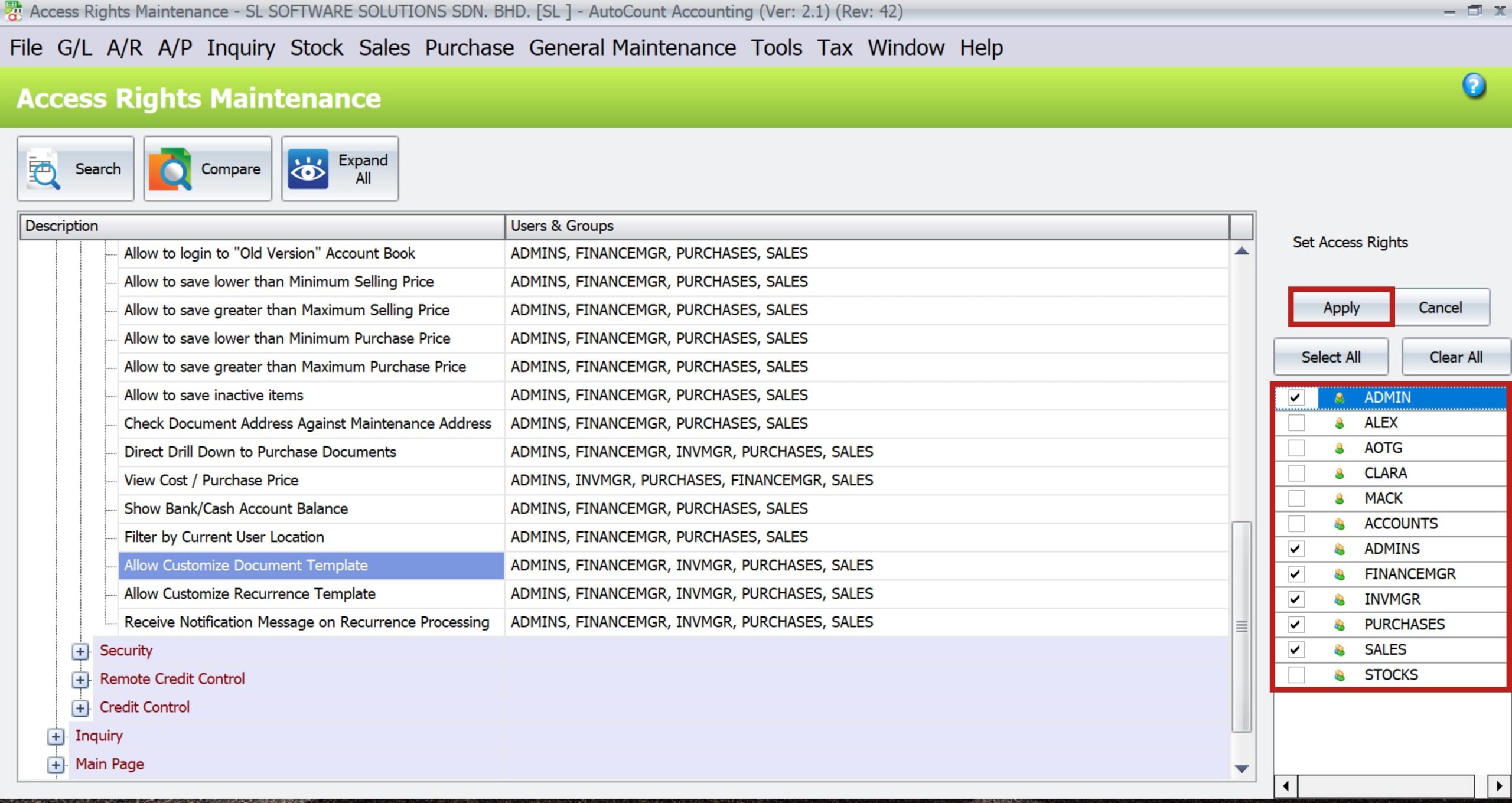 utoCount Document Template | Allow Customization