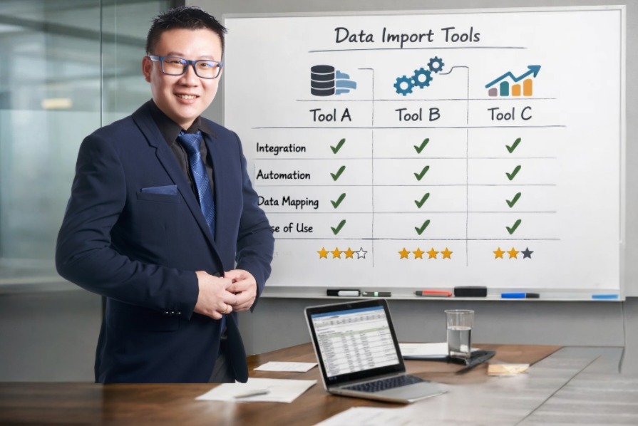 Data Import Tools comparison presentation