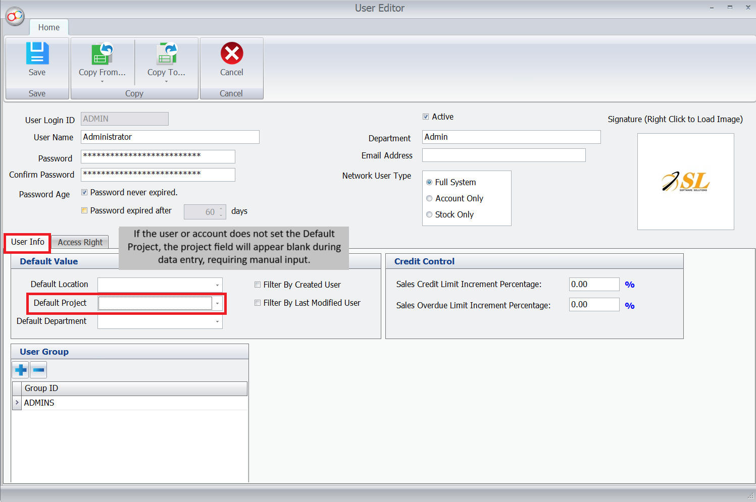 System Priority Settings for Multi-Branch Operations