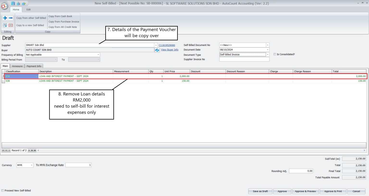 How to Use AutoCount Accounting for LHDN e-Invoice