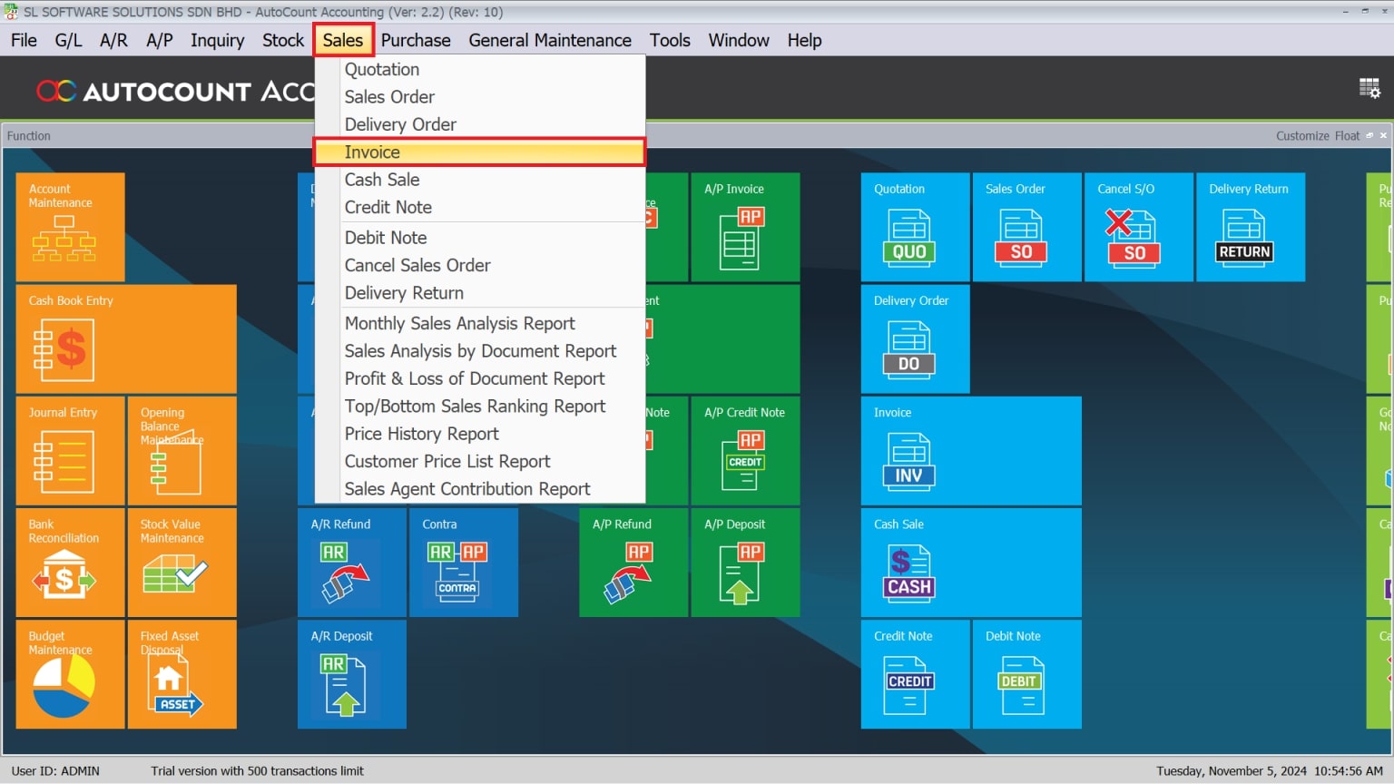 AutoCount Barcode Scanning-Using Barcodes in Invoices and Sales