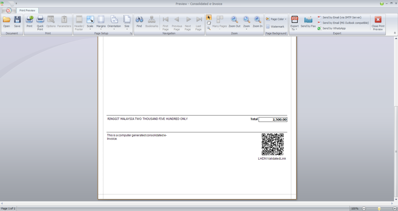 Submit Consolidated E-Invoices Monthly | AutoCount Accounting