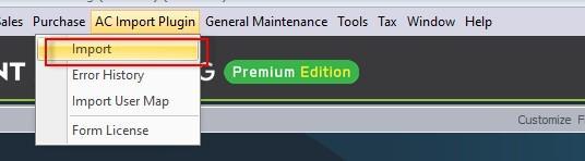 AutoCount Import Plugin