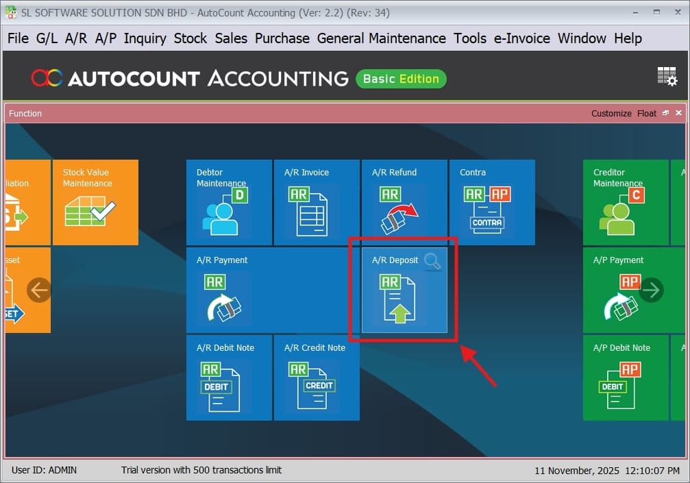 example autocount app