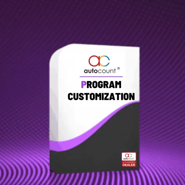 AutoCount Program Customization