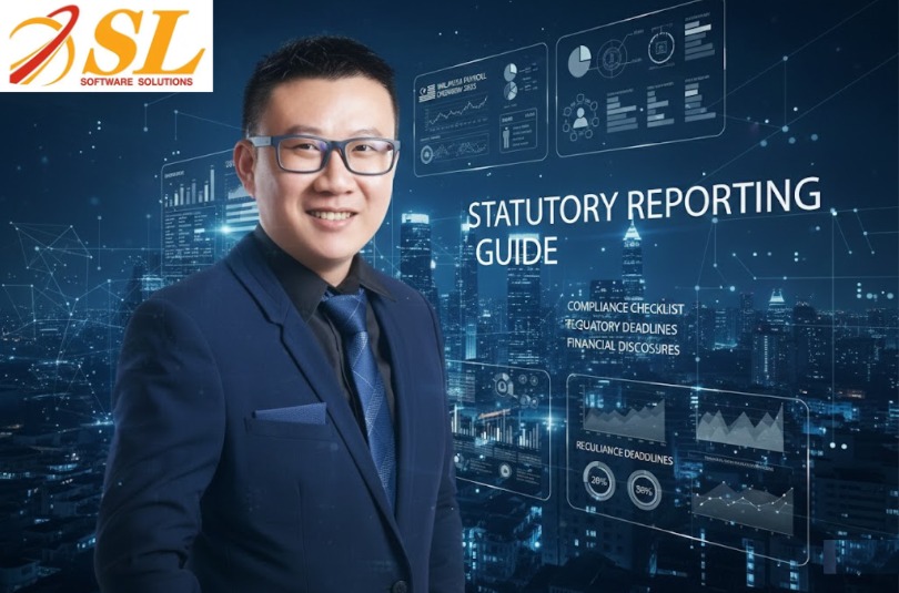 Professional with statutory reporting guide and data