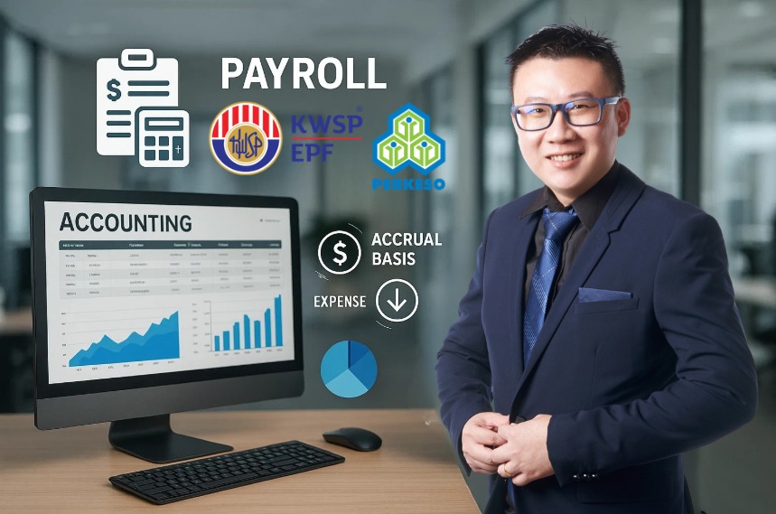 Payroll accounting with EPF and SOCSO