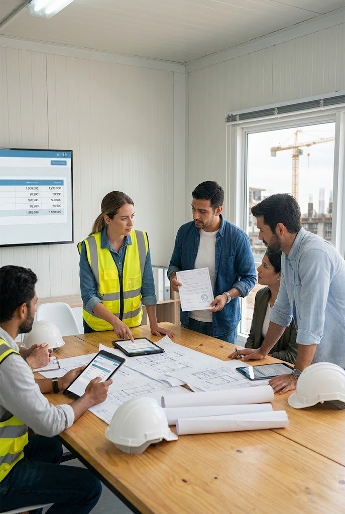 E-Invoice Lifecycle in a Construction Project​