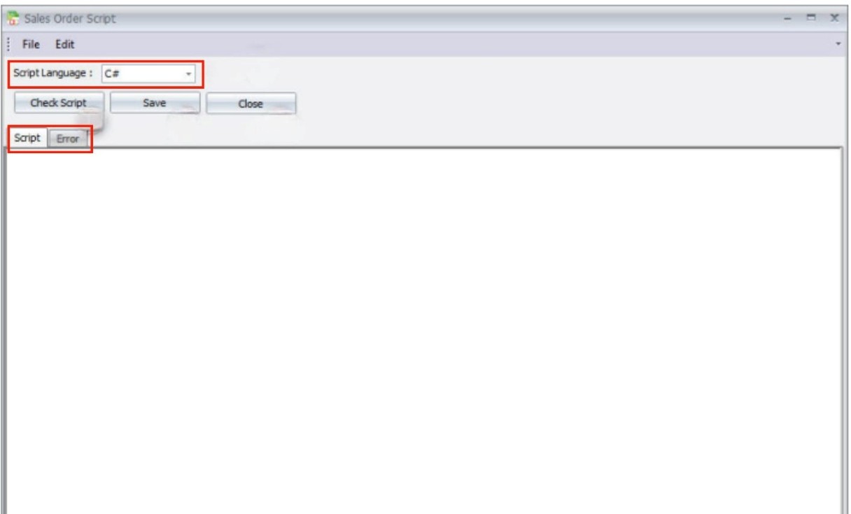 Add or Maintain Scripting 1