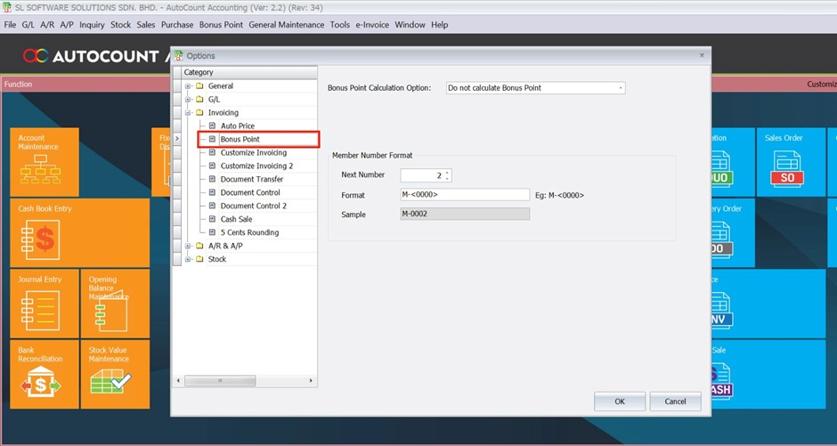 Bonus Point Calculation Options 1