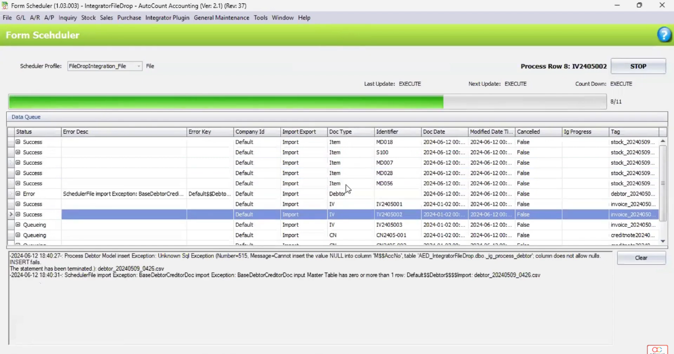 Integrator Plugin install 7.2