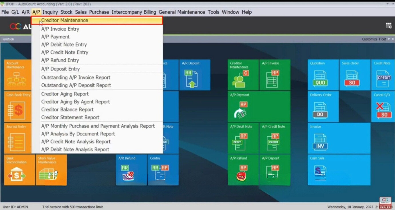 Intercompany Creditor 1