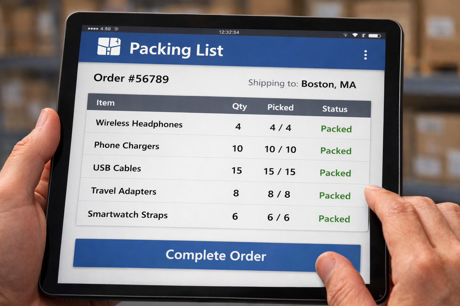 EasySales Warehouse PickPack App1