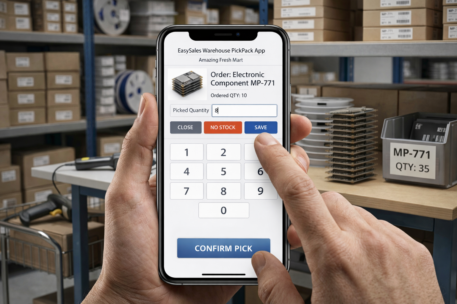 EasySales Warehouse PickPack App4