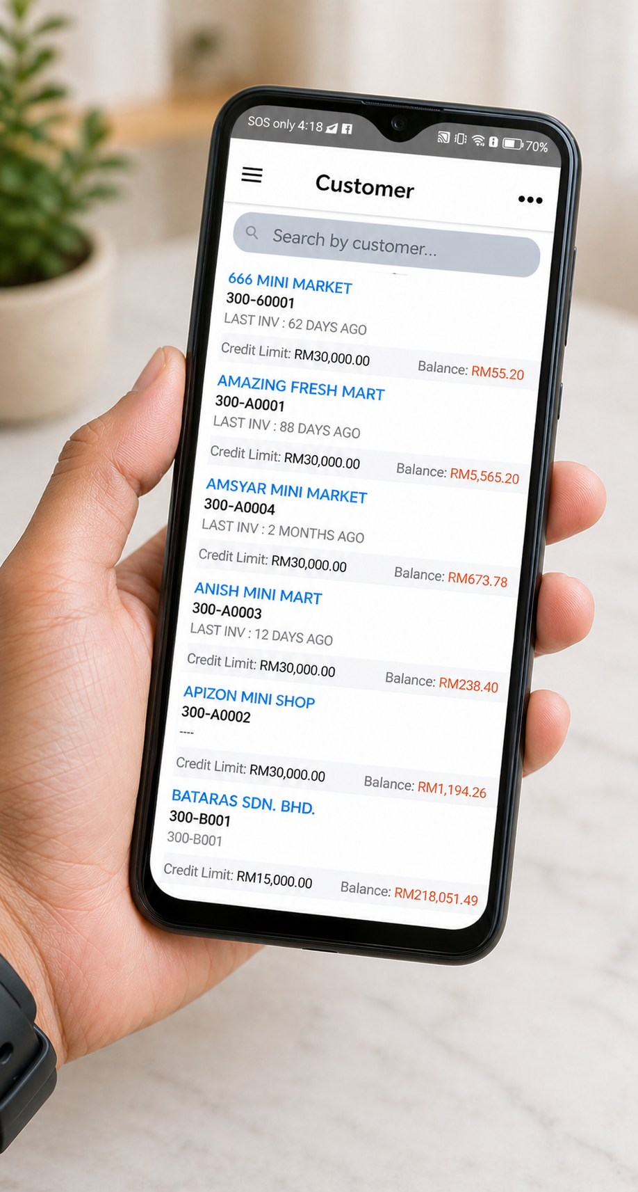 Salesperson app 2